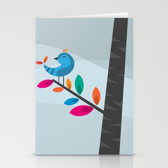 Blue Bird Stationery Cards