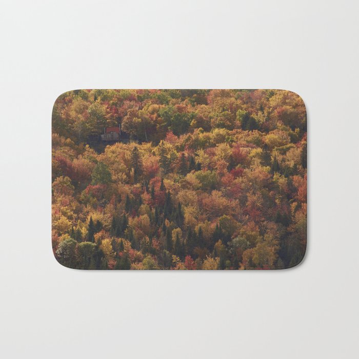 Landscape in Canada - Autumn Bath Mat