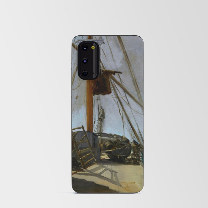 Édouard Manet "The ship's deck" Android Card Case