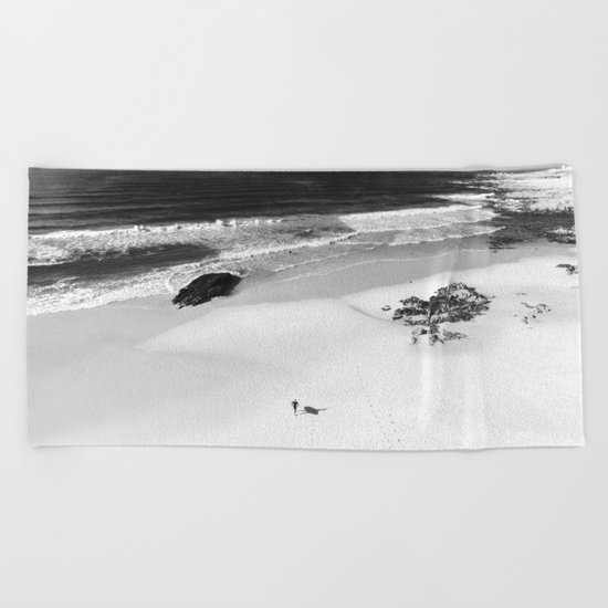the surfer Beach Towel