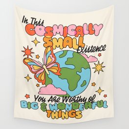 Cosmically Small Wall Tapestry