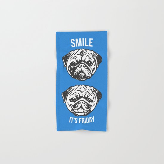 Smile It's Friday! Hand & Bath Towel