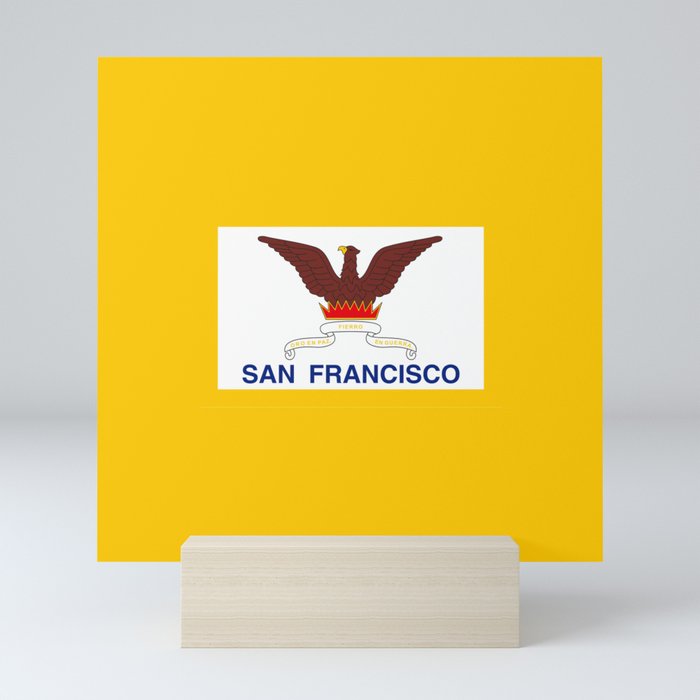 Flag of San Francisco Mini Art Print