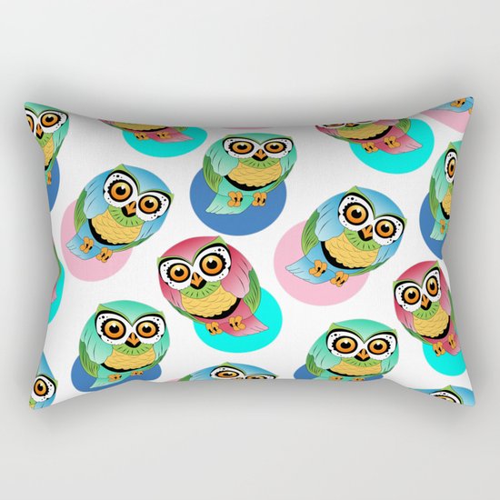cute birds 2 Rectangular Pillow