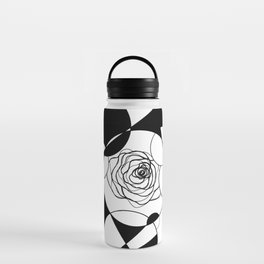 Geometric Rose Water Bottle
