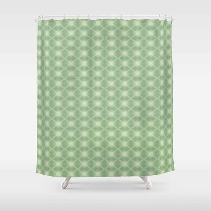 Light green vintage texture. Shower Curtain
