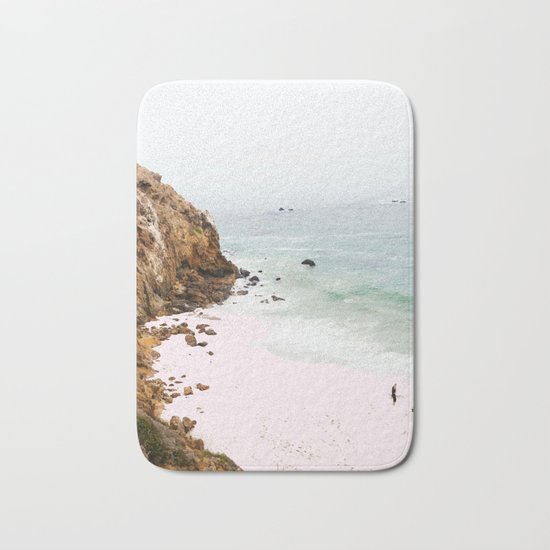 Pink Trails #society6 #decor #buyart Bath Mat