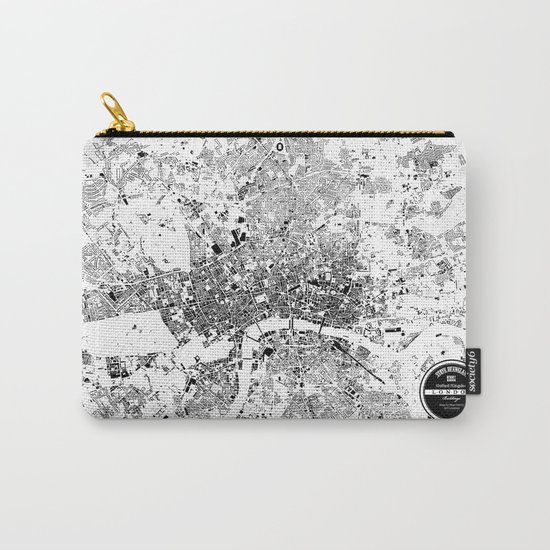 LONDON MAP Carry-All Pouch