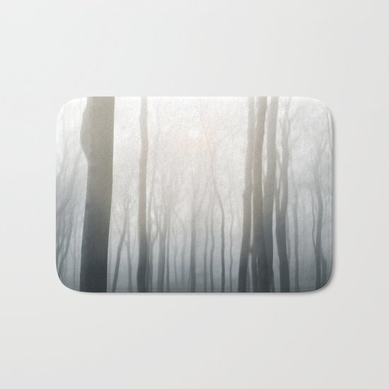 Foggy morning Bath Mat