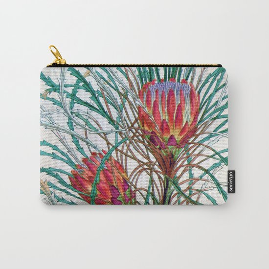 A Protea flower Carry-All Pouch