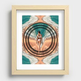 Steps Recessed Framed Print