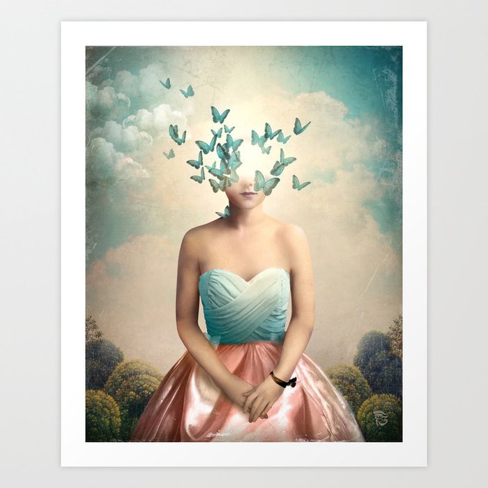 Discover the motif LITTLE SISTER by Christian Schloe as a print at TOPPOSTER