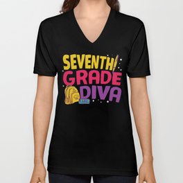 Seventh Grade Diva V Neck T Shirt