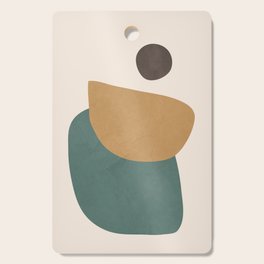 Abstract Minimal Shapes III Cutting Board
