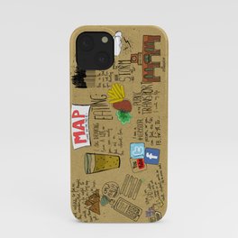 MAP iPhone Case