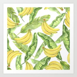 Life is Bananas Art Print