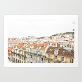 Lisbon Colors Art Print