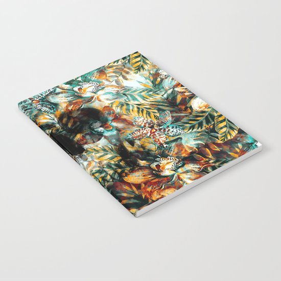 Tropical Skull Notebook