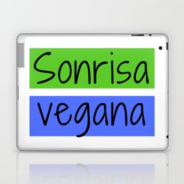 Sonrisa vegana | Vegan smile Laptop & iPad Skin