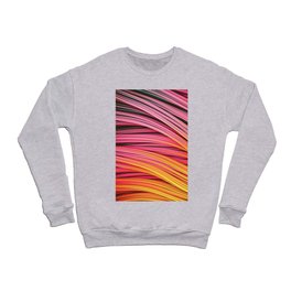 Pink & Heat Strands. Abstract Design Crewneck Sweatshirt