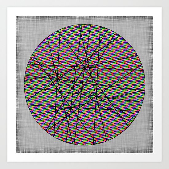 Spindles Art Print