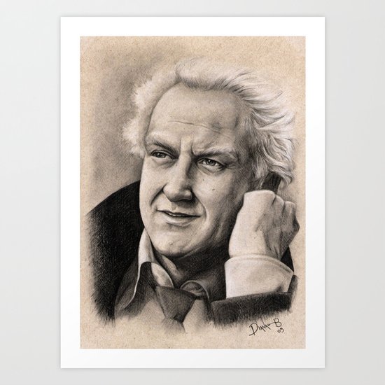 INSPECTOR MORSE OR JOHN THAW Art Print