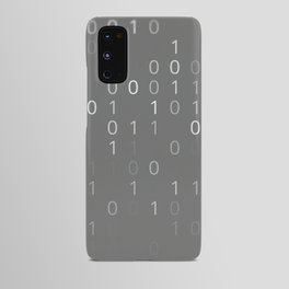 Background from set of binary code Android Case