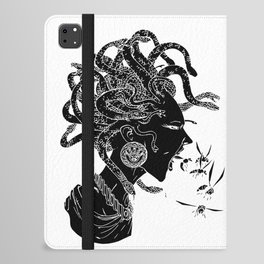 Black Medusa iPad Folio Case