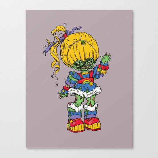 Zombie Brite Canvas Print