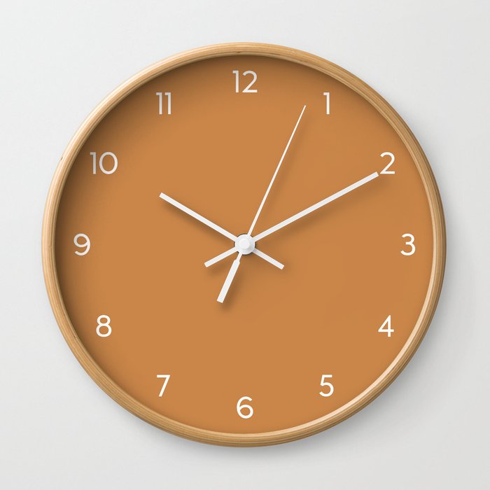  Boho Minimal Numbered Wall Clock // 30 Wall Clock