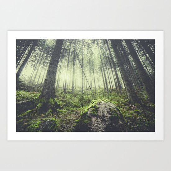 Only way is up Art Print