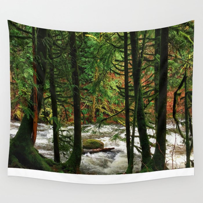 Greenery tapestry on sale