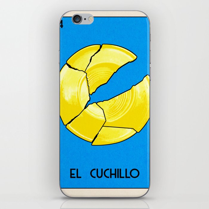 BB Loteria Card No.14 - The Knife iPhone Skin