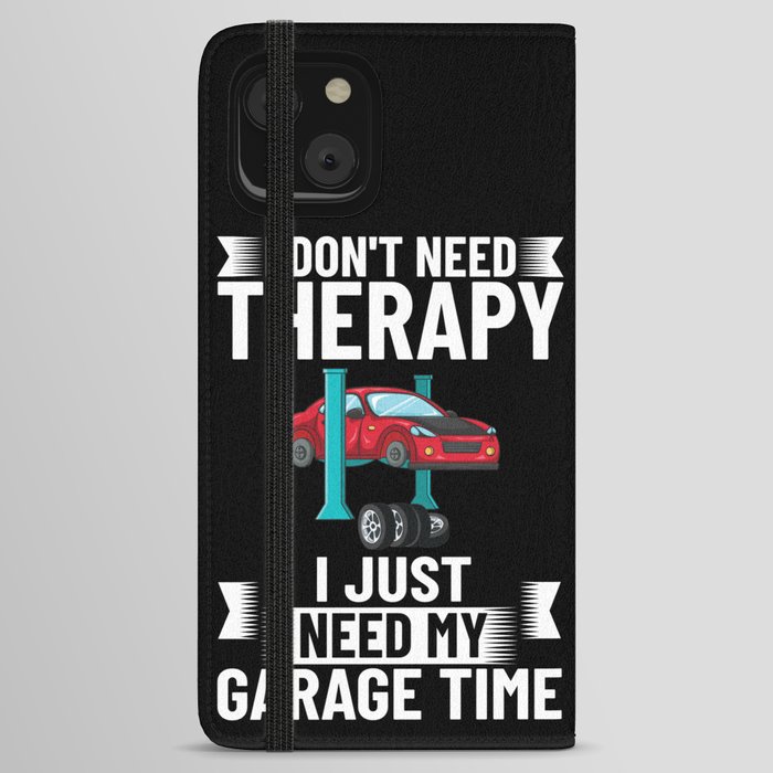 Auto Repair Car Mechanic Garage Shop Beginner iPhone Wallet Case