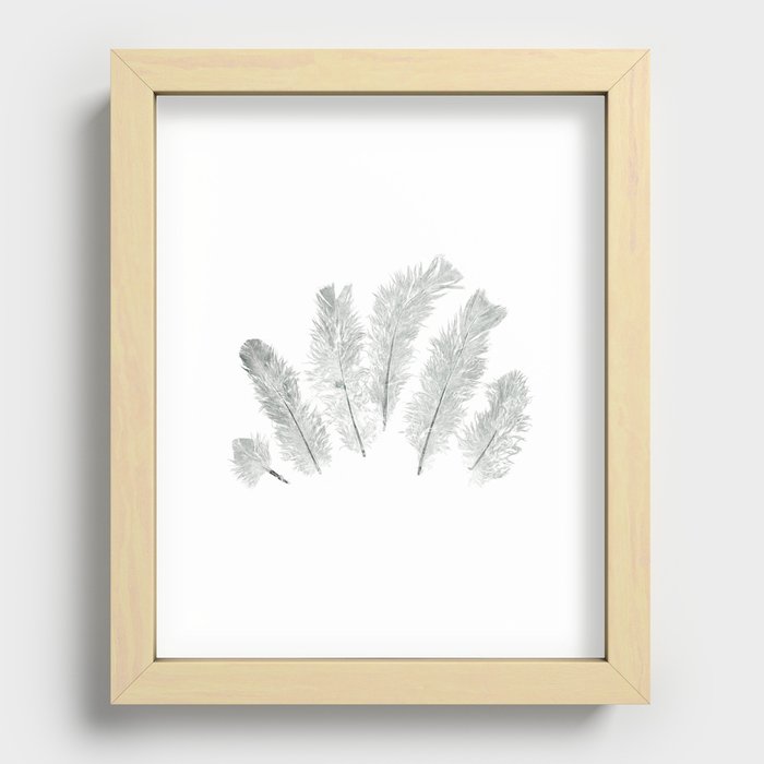 Light as a Feather Recessed Framed Print