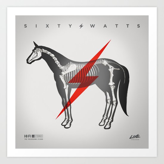 Voltage Art Print
