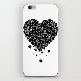 Black Clover Heart iPhone Skin