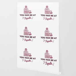 You Had Me At Tequila Cute Partying Humor Wallpaper