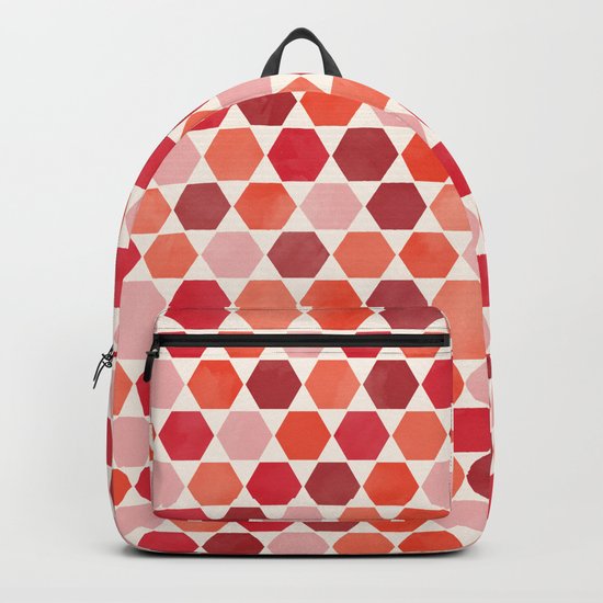 Red Tiles Backpack