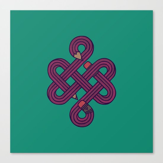 Endless Creativity Canvas Print
