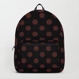 Tartan polka dots Backpack
