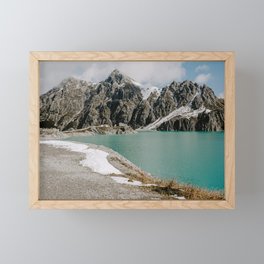 Beautiful Alps Framed Mini Art Print