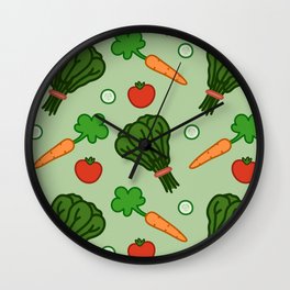 Salad Wall Clock