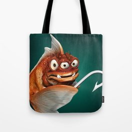 Evil Fish Tote Bag