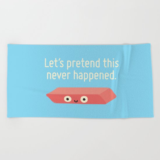 Missing the Mark Beach Towel