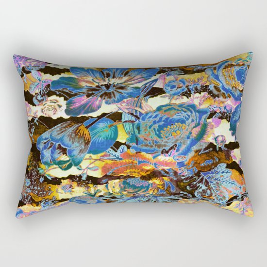 colorful flowers Rectangular Pillow