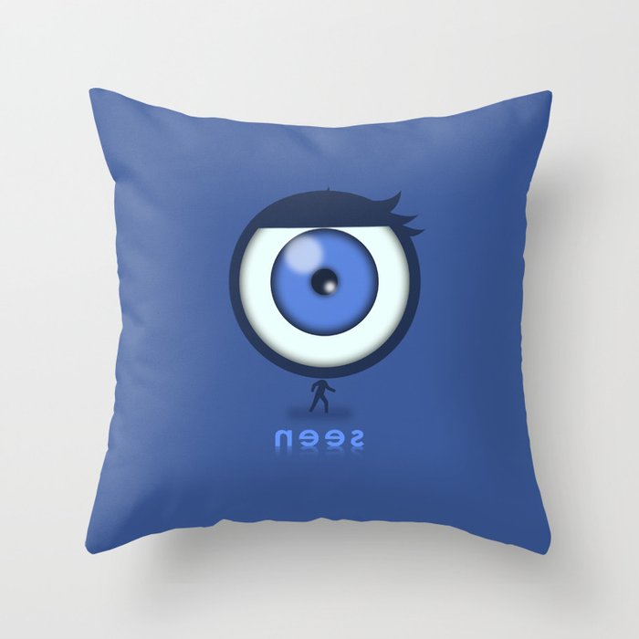 The All-Seeing Eye Throw Pillow
