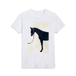 Minimal Horse 3 Kids T Shirt