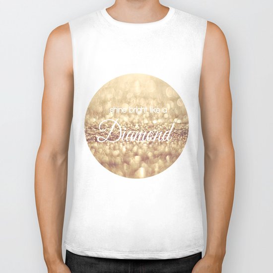 Shine Bright Like a Diamond Biker Tank