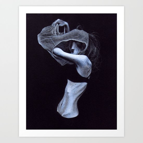 Undress Art Print